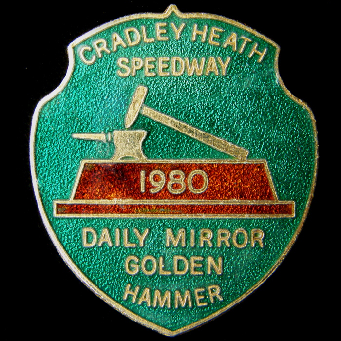 Cradley Heath Speedway pin badge